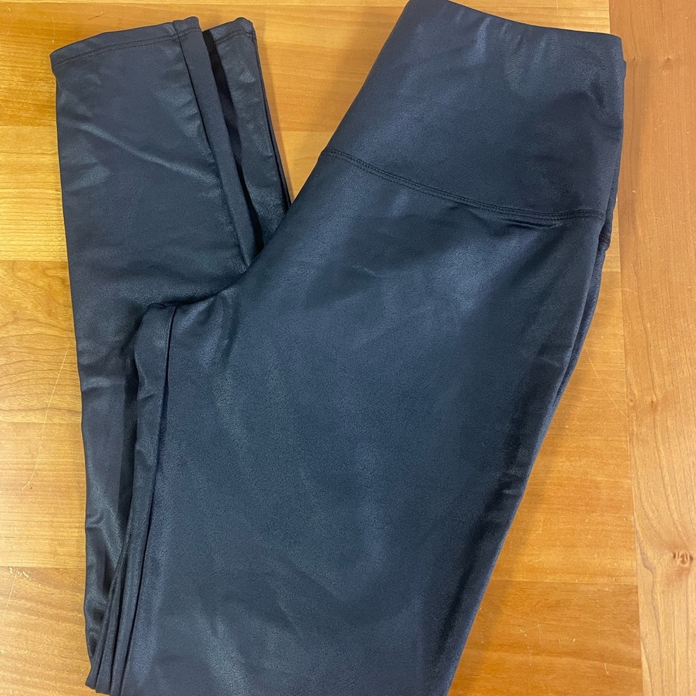 Rachel Zoe black faux leather leggings medium - Picture 9 of 9
